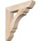 Ekena Millwork Olympic Slat Smooth Bracket, Douglas Fir, 3 1/2"W x 20"D x 20"H BKT04X20X20OLY06SDF - alternate 1